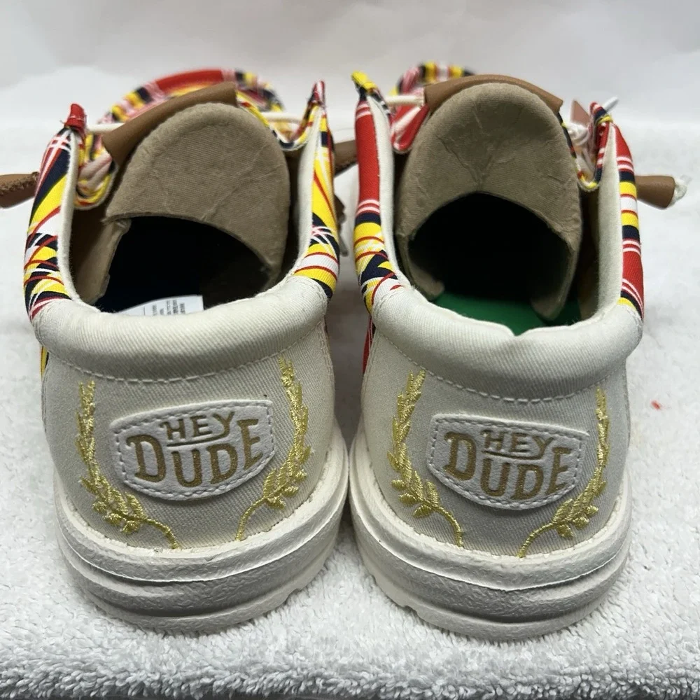 Hey Dude Mens Size 8 W's 9 Wally Caddyshack Slip On Sneaker Shoes
